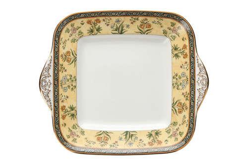 Wedgwood india cake plate - india,
