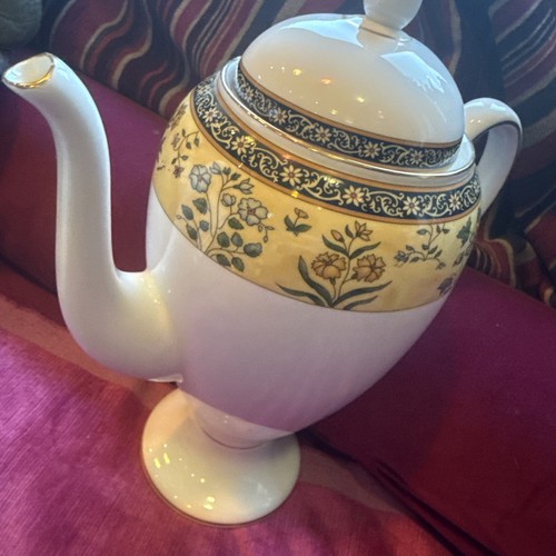 Wedgwood india coffee pot - india,