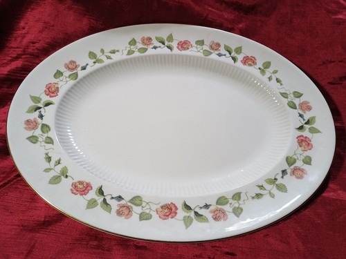 Wedgwood india rose 35cm oval - rose,