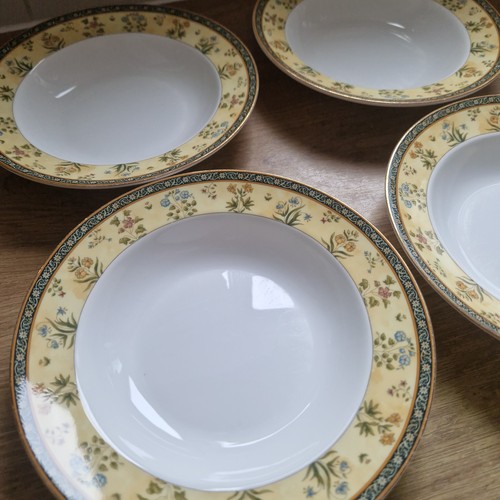 Wedgwood india soup - bowl, x4